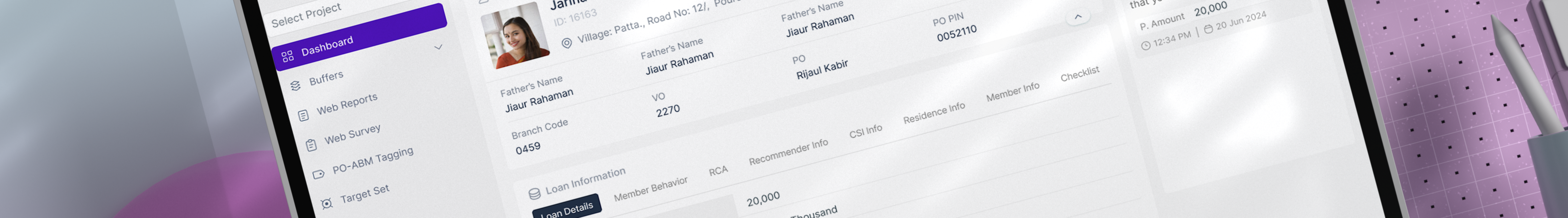 MF Web Portal Overview