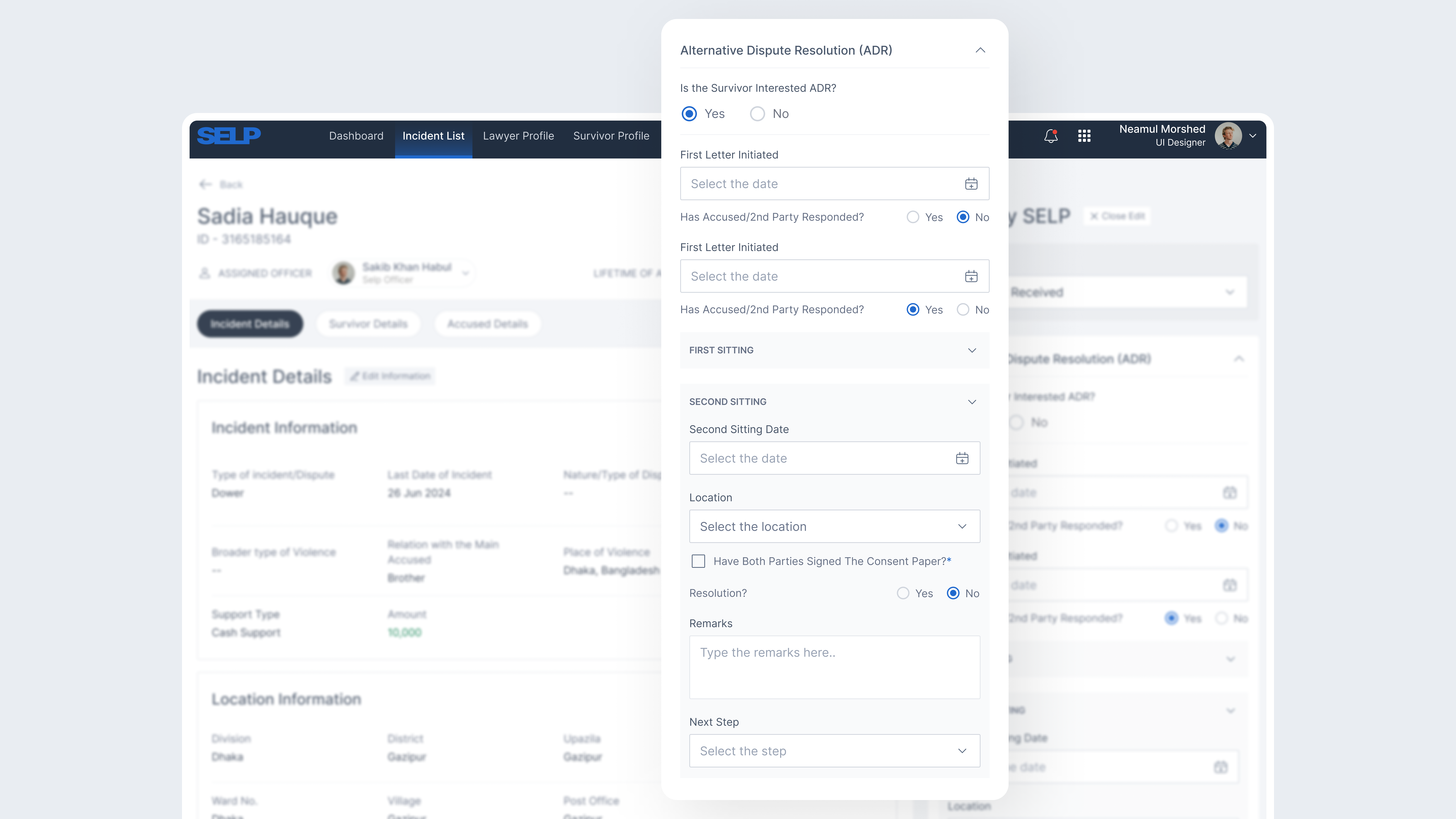 Progressive UI design
